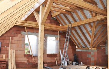Boyton End attic trusses